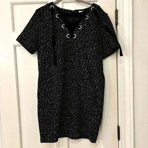 FRNCH size M. Black dress.